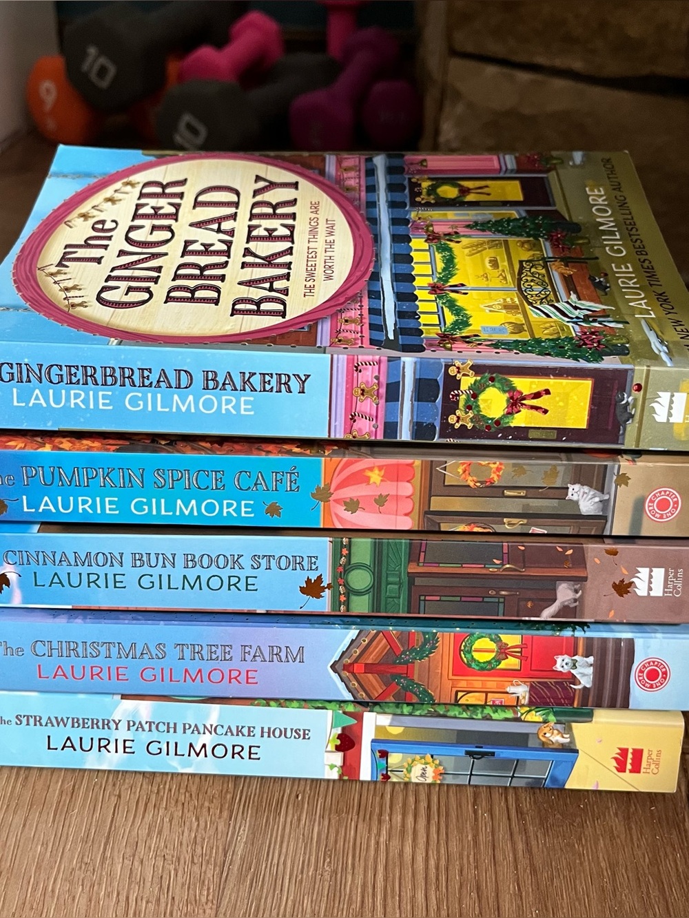 Dream Harbor Series Lot Of 5 Paperback Books Laurie Gilmore Christmas Tree Farm